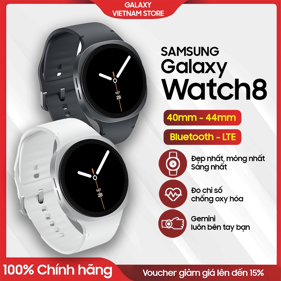 Watch8 - Đồng hồ thông minh Samsung Galaxy Watch 8 40mm/44mm - Bluetooth/LTE | Shopee Việt Nam