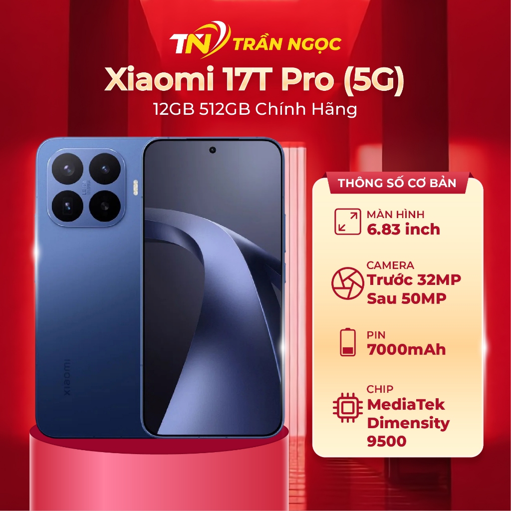 Điện thoại Xiaomi 17T Pro (5G) Chính Hãng | Shopee Việt Nam