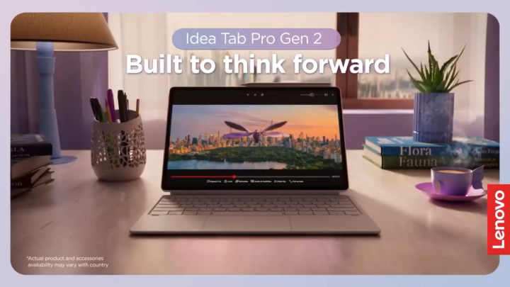 Lenovo Idea Tab Pro Gen2 Tablet Qualcomm® Snapdragon® 8s Gen4 CPU 13 144Hz 3.5K Screen 10200mAh
