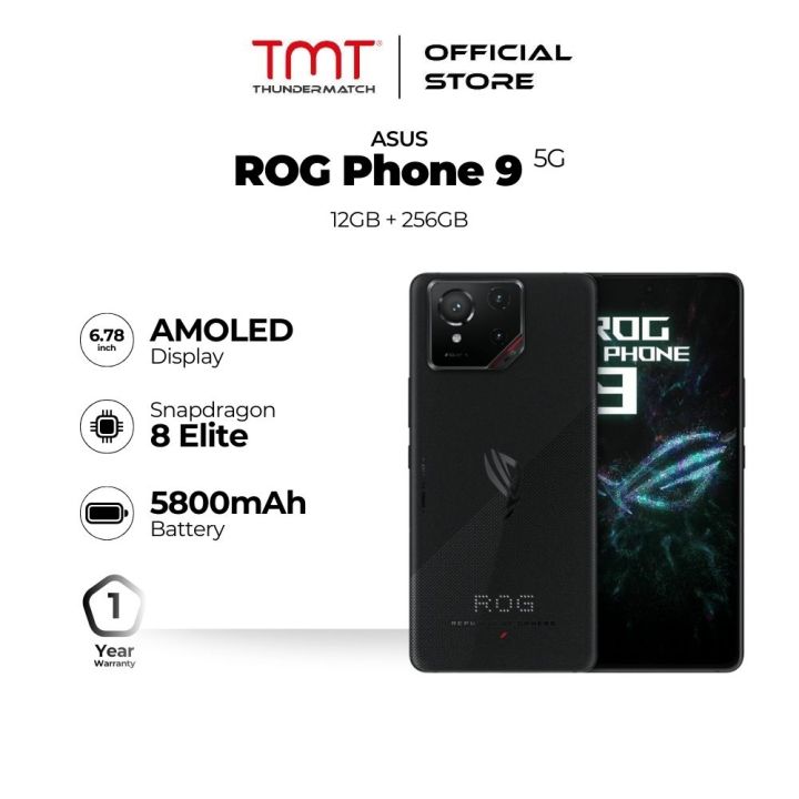 ASUS ROG Phone 9 5G Smartphone Permainan (12GB RAM + 256GB ROM) | Lazada Malaysia