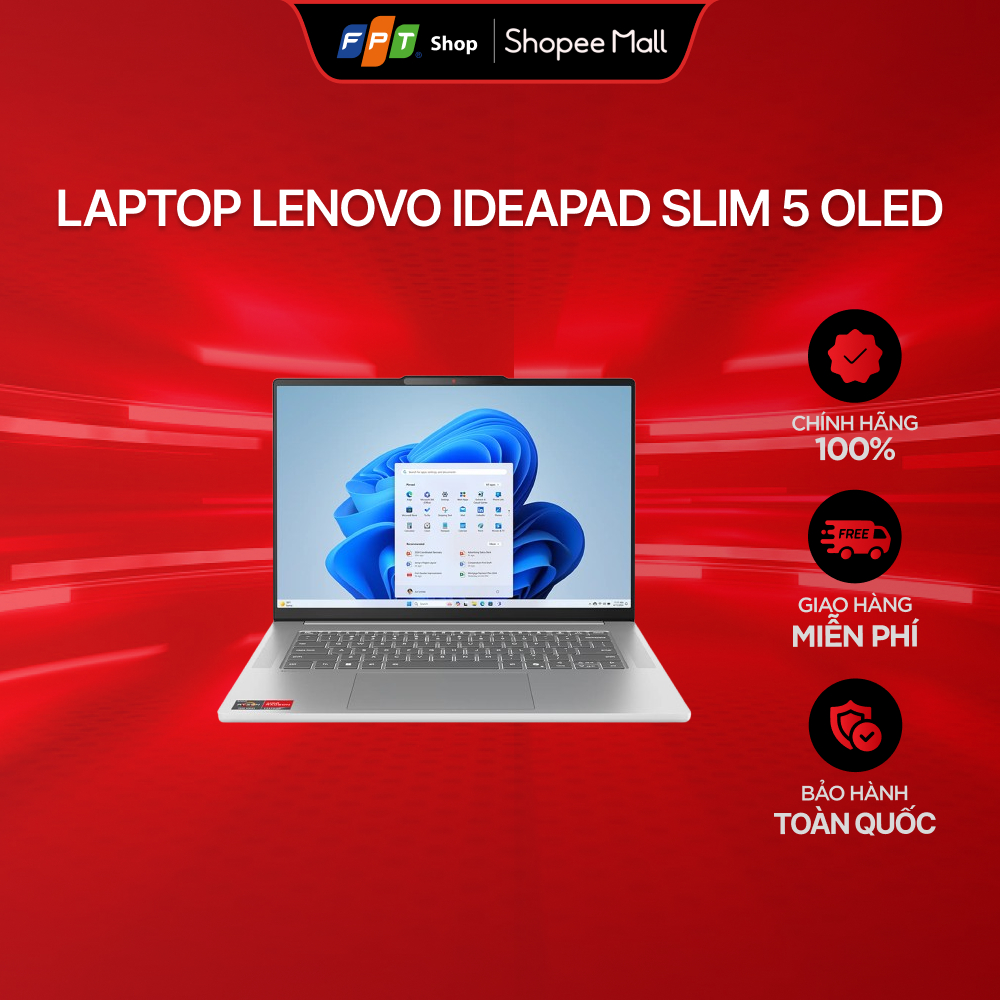 Laptop Lenovo IdeaPad Slim 5 OLED 15ARP10 R7 7735HS/16GB/512GB/15,1" WQXGA/Win 11 | Shopee Việt Nam