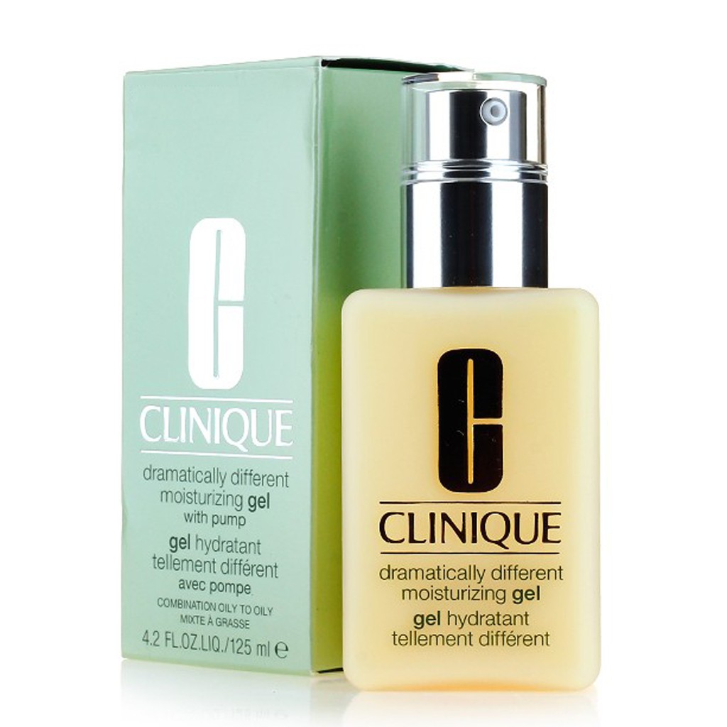 Gel Dưỡng Ẩm CLINIQUE Dành Cho Da Dầu Hỗn Hợp Dầu Thường khô Dramatically Different Moisturizing - 125ml