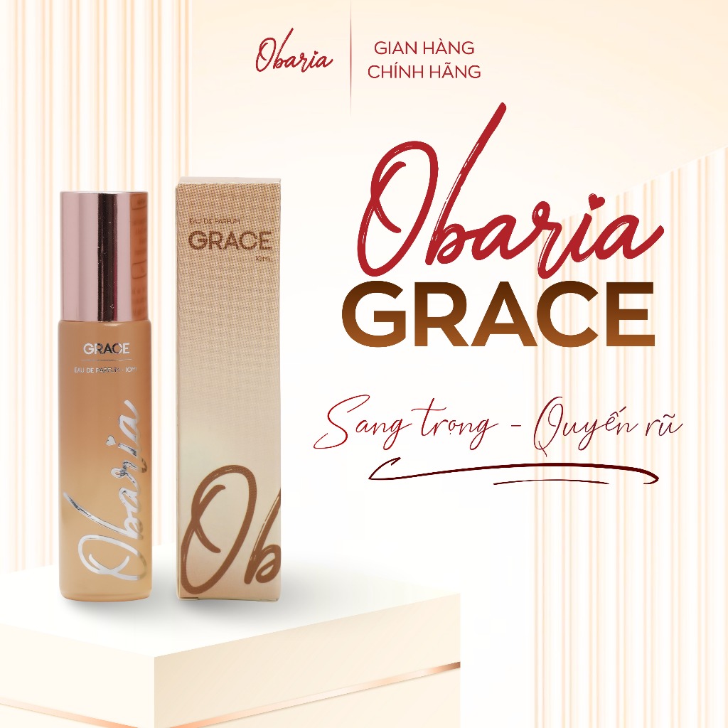 Obaria Grace - Nước hoa vungkin 10ml dạng thỏi son hương thơm sang trọng quyen ru | Shopee Việt Nam
