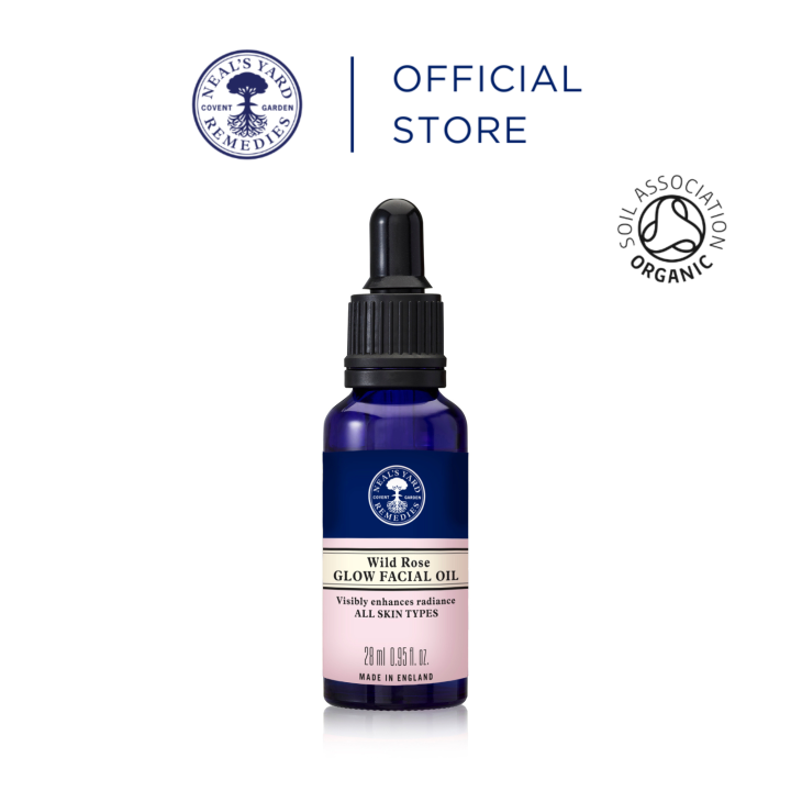 Neal’s Yard Remedies - Wild Rose Glow Facial Oil 28ml | Lazada Malaysia