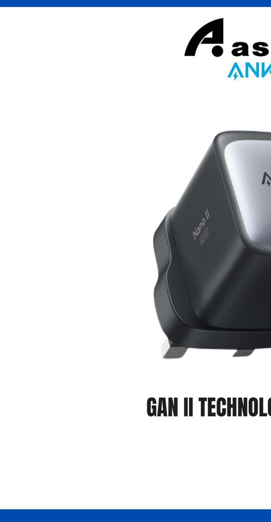 Anker Nano II MAx 65W GaN ll Technology Charger - Black anker 715 | Shopee Malaysia