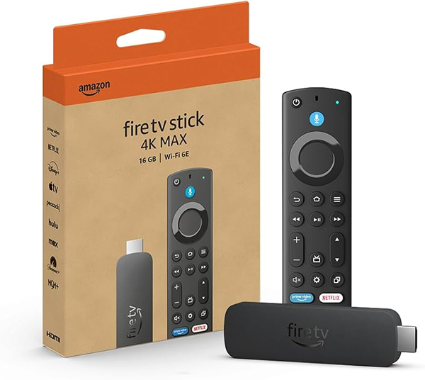 Thiết Bị Amazon Fire TV Stick 4K Max Hỗ Trợ Wifi 6E Mạnh Nhất - Hàng Chính Hãng - BH 1 Năm - Có Xuất VAT