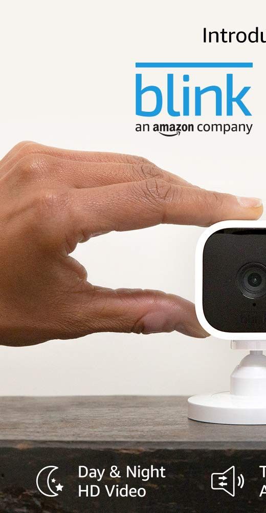 Blink Mini – Compact indoor plug-in smart security camera, 1080 HD video, motion detection, Works with Alexa– 1 cameras | Shopee Malaysia