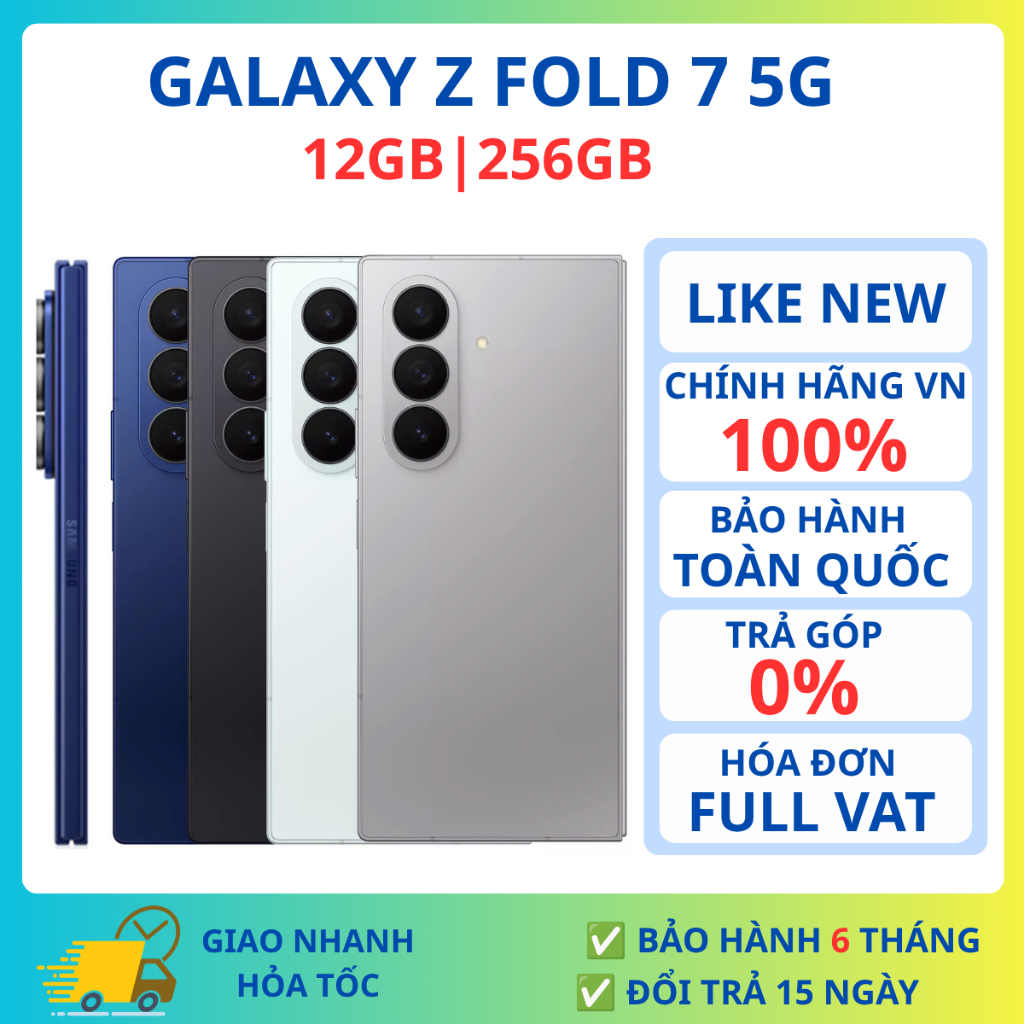 Điện Thoại Samsung Galaxy Z Fold 7 (12-256GB) Chính Hãng | Shopee Việt Nam
