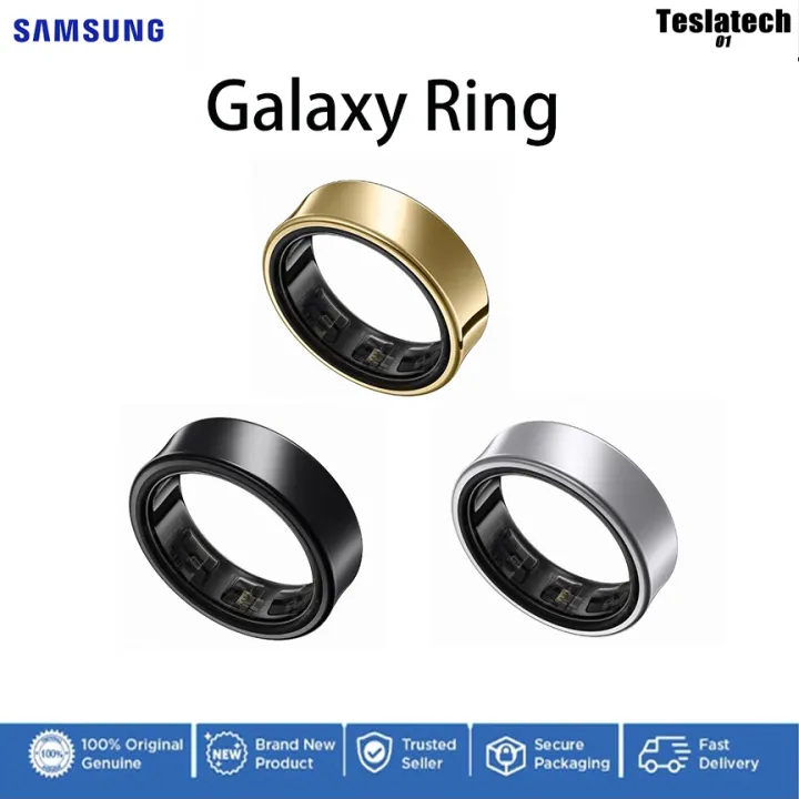 Samsung Galaxy Ring,The Galaxy Ring has the ability to track various health metrics such as heart rate and sleep. | Lazada Malaysia