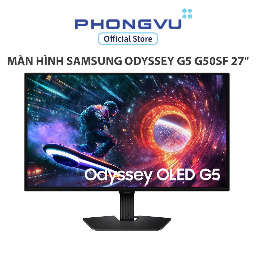 Màn hình Samsung Odyssey G5 G50SF 27" (QHD (2K) 2560 x 1440/ OLED/ 180Hz/ 0.03 ms) - Bảo hành 24 tháng | Shopee Việt Nam
