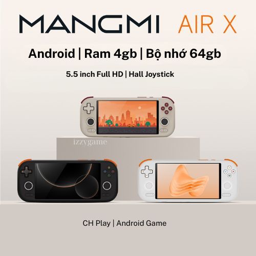 Mangmi Air X tầm trung build cực xịn, Android 14 sẵn chplay, chơi ps2 nhẹ, psp ps1 trở lại, chơi game android. | Shopee Việt Nam