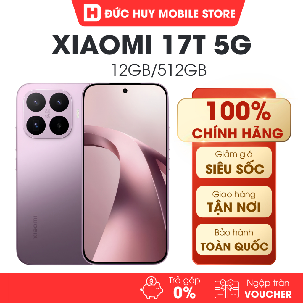 Điện Thoại Xiaomi 17T 12GB/512GB Chính Hãng | Shopee Việt Nam