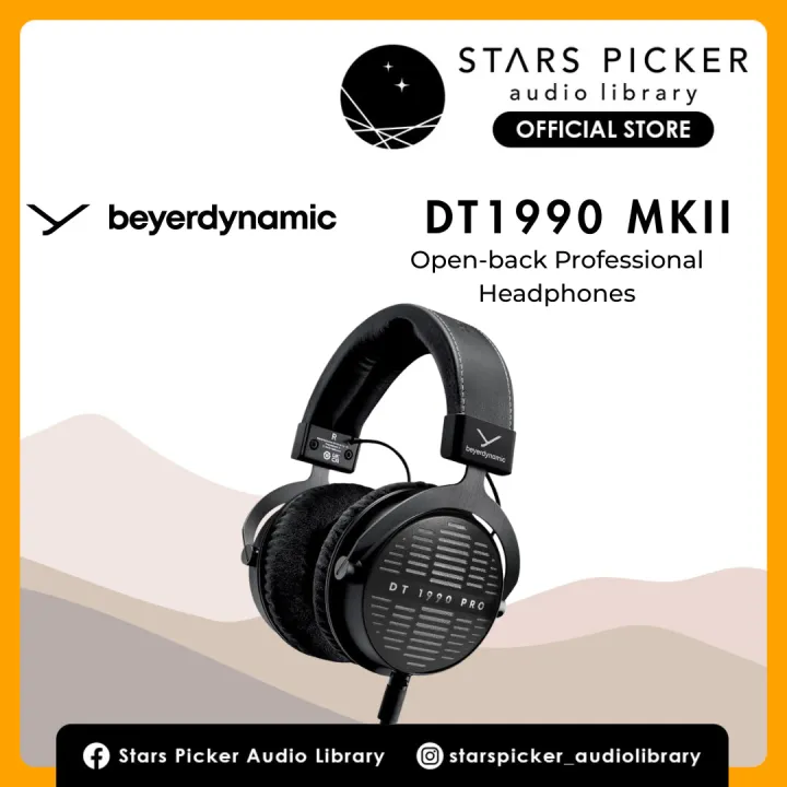 [READY STOCK] Beyerdynamic DT 1990 Pro MKII Open-back Headphones for Mixing, Mastering, Monitoring | Lazada Malaysia