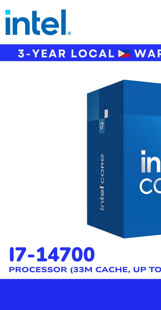 Intel Core i7-14700 | 20 Cores / 28 Threads / Up to 5.4GHz / UHD 770 Graphics | itw | Shopee Malaysia
