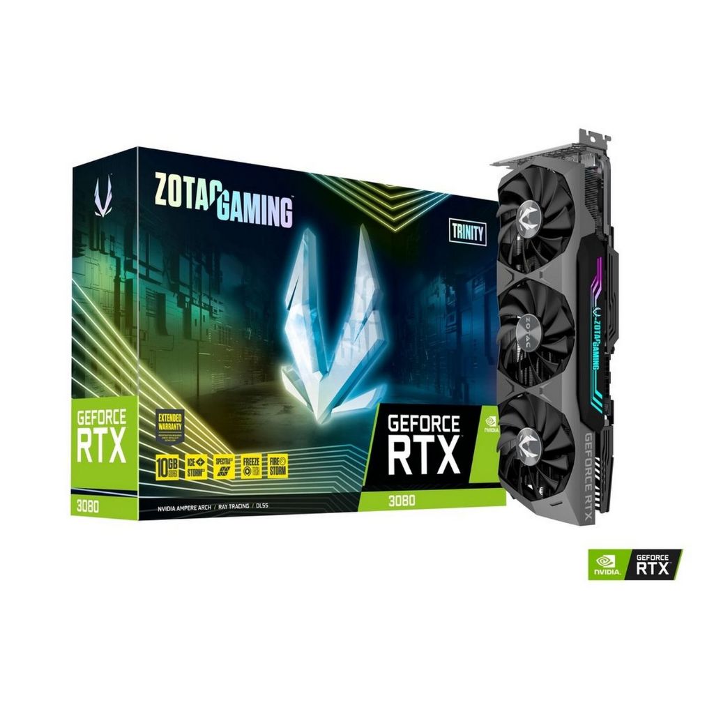 Card Màn Hình RTX 3080 Zotac Trinity OC LHR 10GB GDDR6X | Shopee Việt Nam