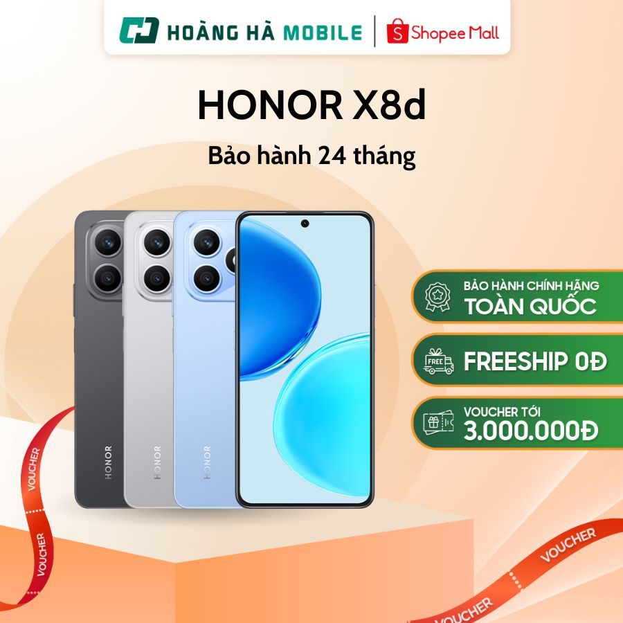 Điện thoại HONOR X8d - 8GB/128GB - Chính hãng | Shopee Việt Nam