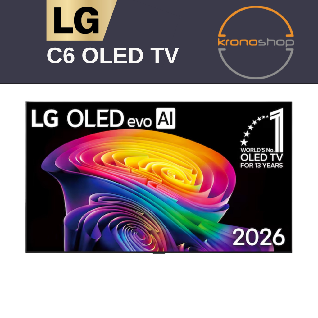 LG C6 OLED evo AI 4K 165Hz Smart TV | 48" 55" 65" 77" 83" | OLED48C6PSA OLED55C6PSA OLED65C6PSA OLED77C6PSA OLED83C6PSA | Shopee Malaysia