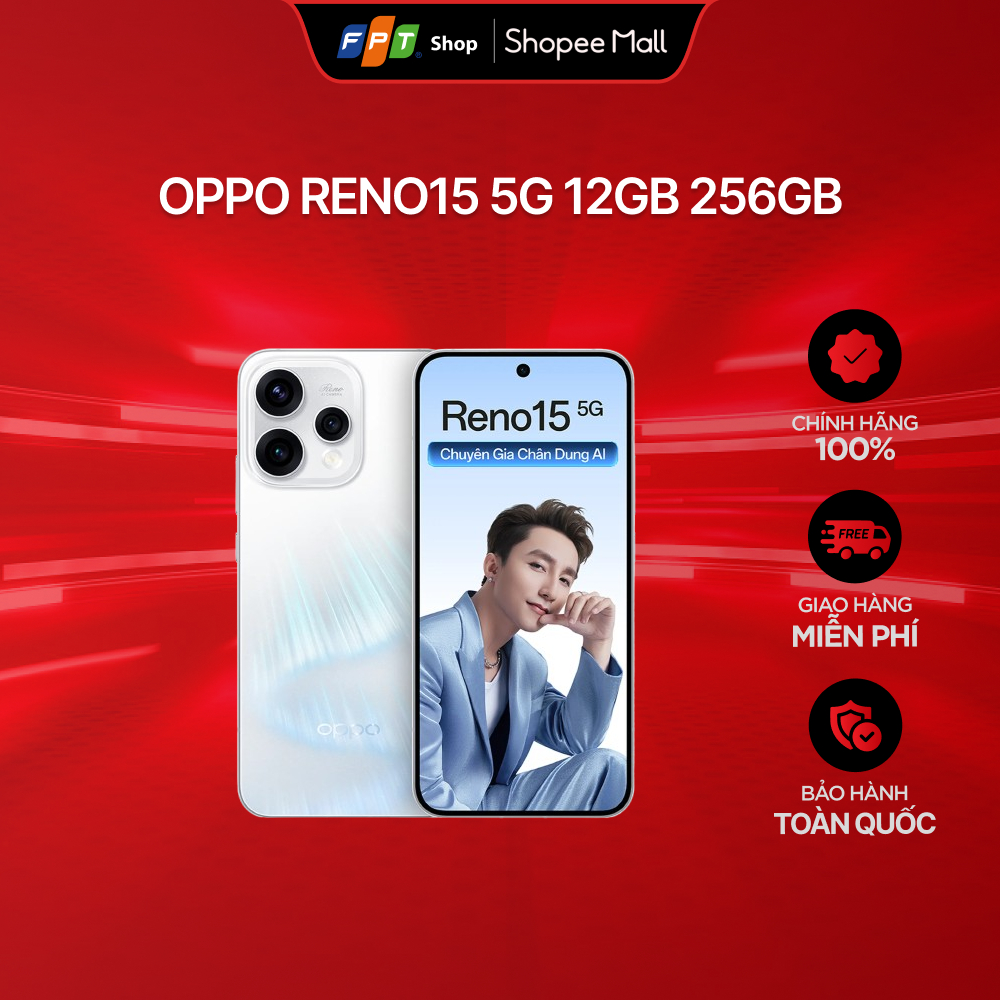 Điện thoại OPPO Reno15 5G 12GB 256GB | Shopee Việt Nam
