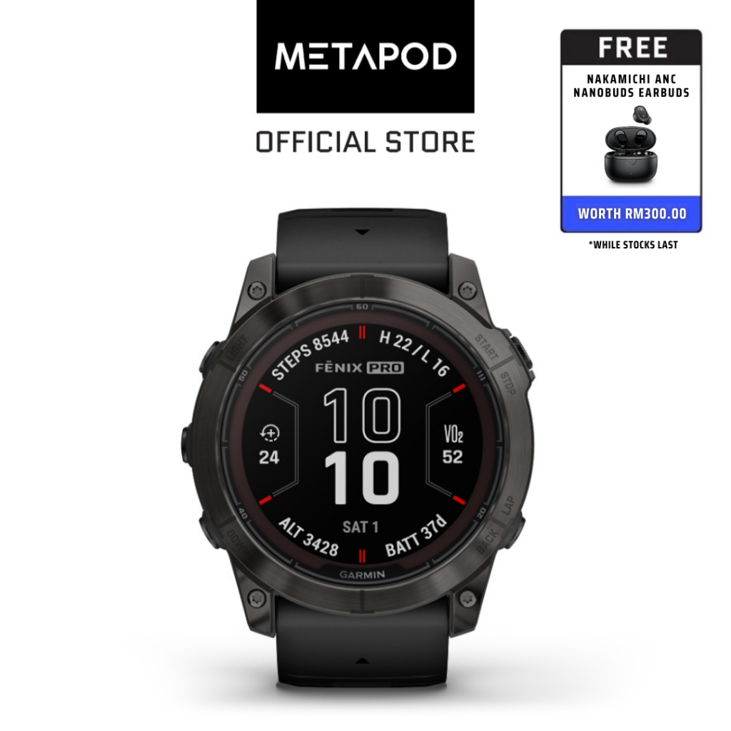 Garmin fenix 7X Pro - 51mm Sapphire Solar Edition Smartwatch | Shopee Malaysia