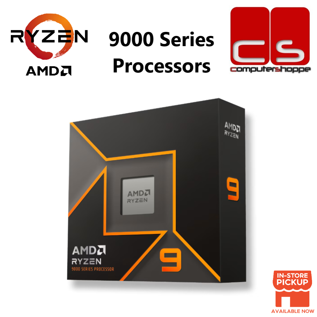 AMD Ryzen 9000 Series Processors - R5 9600X / R7 9700X / R9 9900X / R9 9950X/9800X3D | Shopee Malaysia