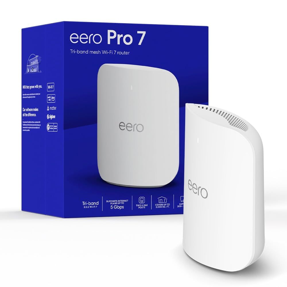 eero Pro 7 tri-band mesh Wi-Fi 7 router (newest model) | Shopee Malaysia