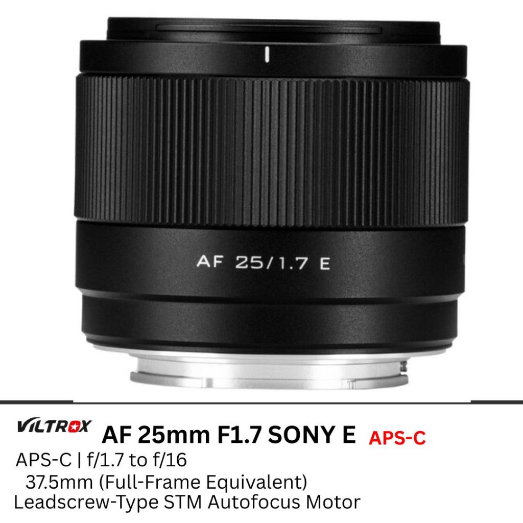 Viltrox AF 25mm f/1.7 Air E Lens (Sony E) / Auto focus 25 F1.7 E-mount | Shopee Malaysia