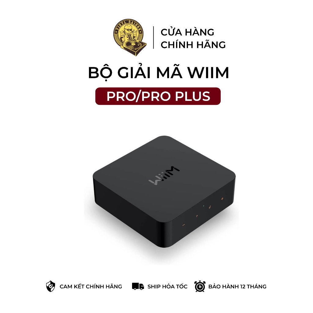 Thiết bị phát không dây WiiM Pro Plus streaming dac tích hợp giải mã chất lượng cao | Shopee Việt Nam