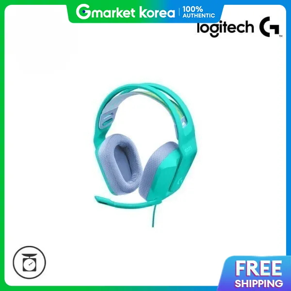 Logitech | Logitech Korea Logitech G335 Wired Gaming Headset Ultra-Lightweight 240g Mint Color | Lazada Malaysia