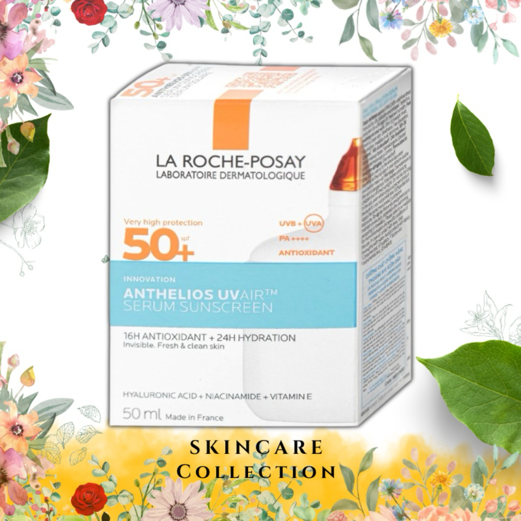 Kem Chống Nắng La Roche Posay Anthelios Uvair Serum SPF50+ PA++++ 50ml | Kiềm Dầu 16h – Thấm Nhanh Không Nhờn Rít | Shopee Việt Nam