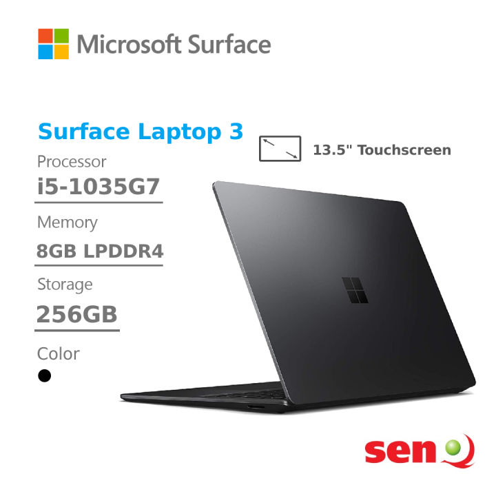 Microsoft Surface Laptop 3 13-Inch i5 8GB RAM 256GB Black | Lazada Malaysia