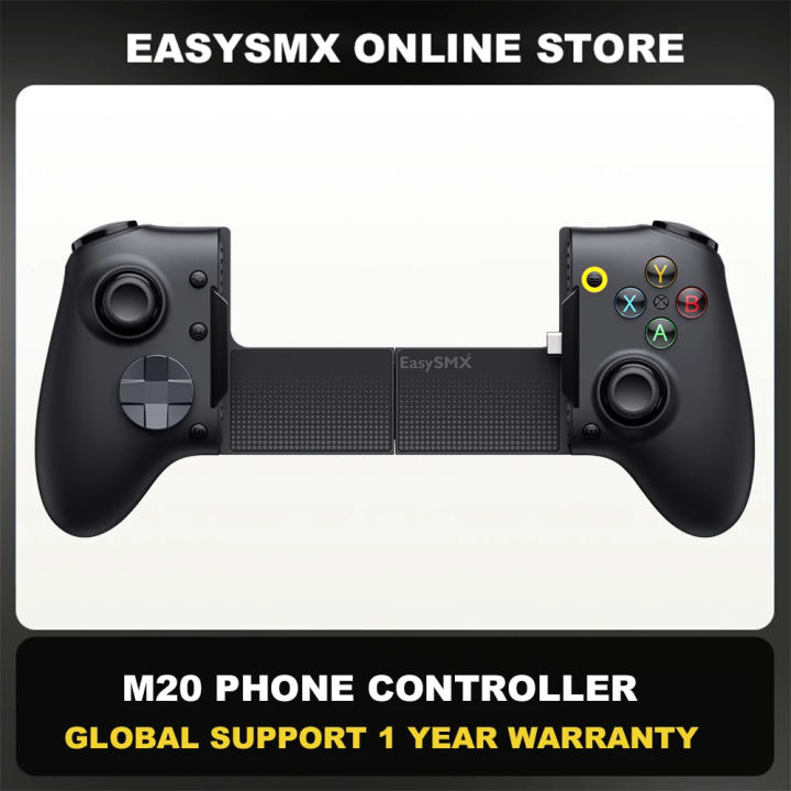 [NEW] EasySMX M20 Type C Mobile Phone Controller for Android/iPhone 16/Xbox Cloud Gaming/Tablets up to 8.5", ABXY Layout Switch | Lazada Malaysia