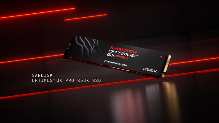 SANDISK Optimus™ GX PRO 850X NVMe™ SSD (1TB/ 2TB)
