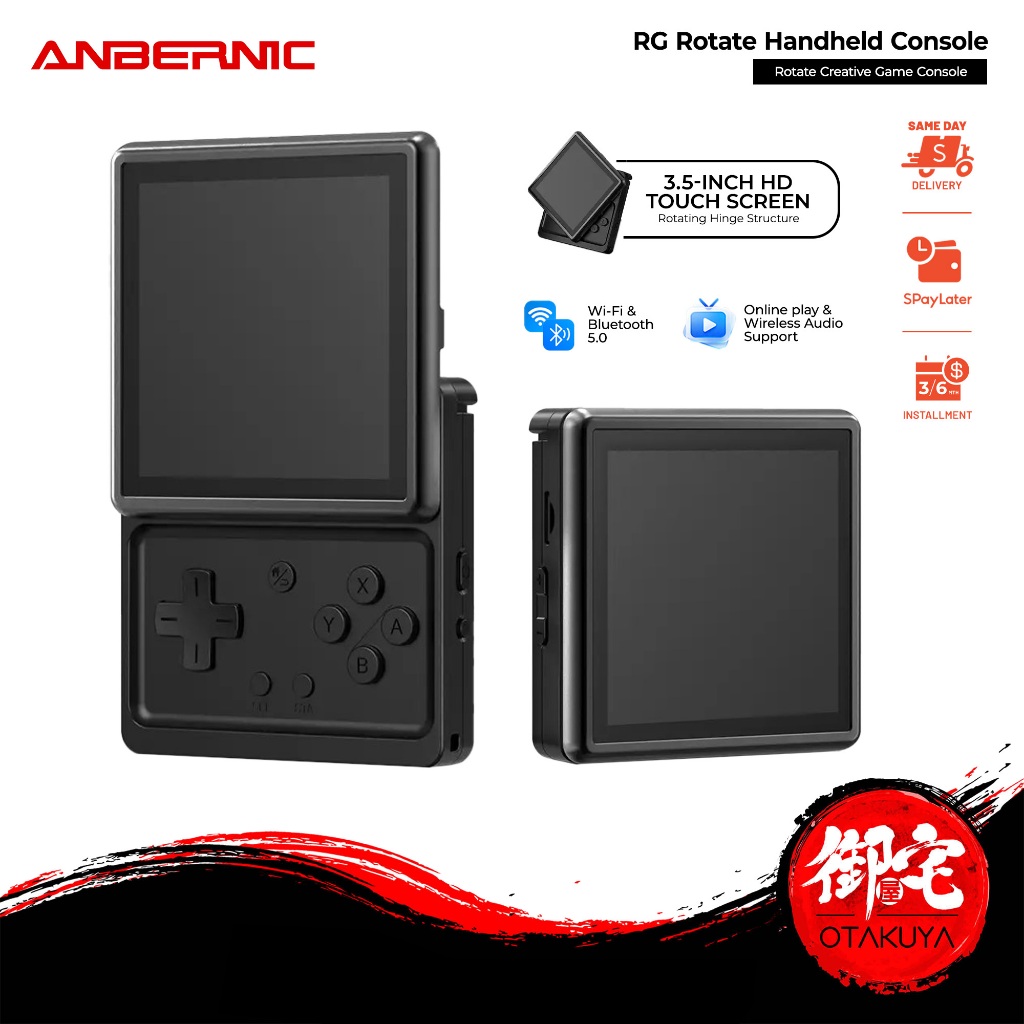 【7.7 SALE】ANBERNIC RG Rotate Creative Game Console | Shopee Malaysia