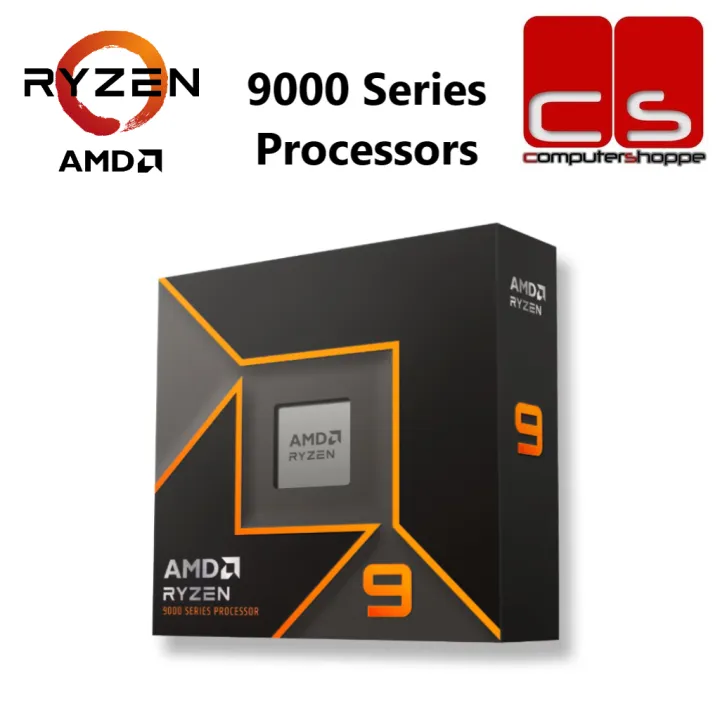 AMD Ryzen 9000 Series Processors - R5 9600X / R7 9700X / R9 9900X / R9 9950X/9800X3D | Lazada Malaysia
