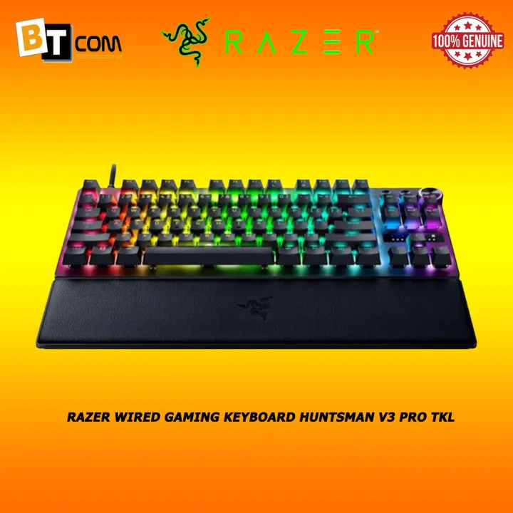 RAZER WIRED GAMING KEYBOARD HUNTSMAN V3 PRO TKL | Lazada Malaysia