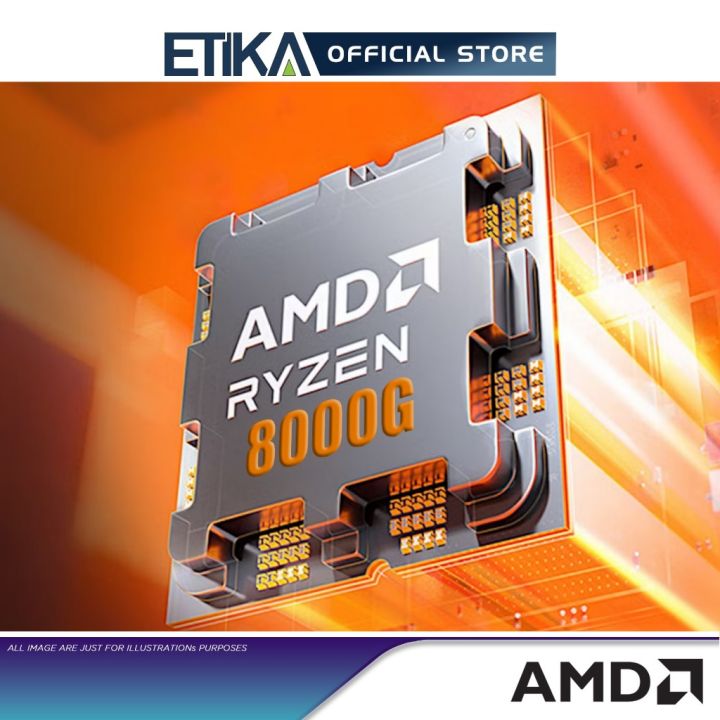 AMD 8000G Series Ultimate Processor | Ryzen 5 8500G, 8600G and Ryzen 7 8700G | The Fastest Desktop PC Processor Graphics | Lazada Malaysia