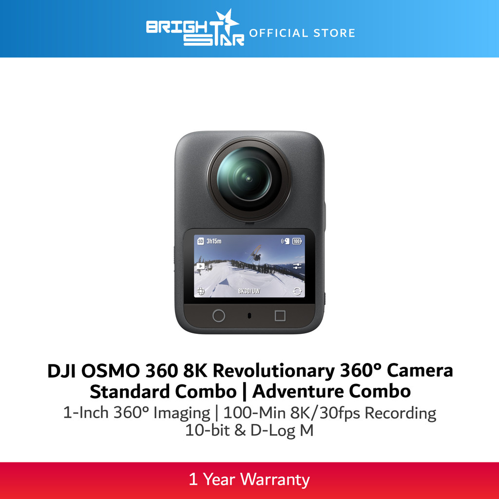 DJI Osmo 360 8K Revolutionary 360° Camera - Standard / Adventure Combo | Shopee Malaysia