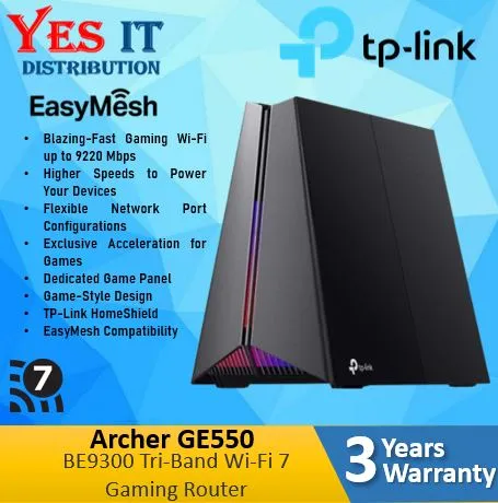 TP-Link Archer BE400 / Archer BE230 / Archer BE550 / Archer BE800 / Archer BE805 WiFi 7 Tri-Band Router