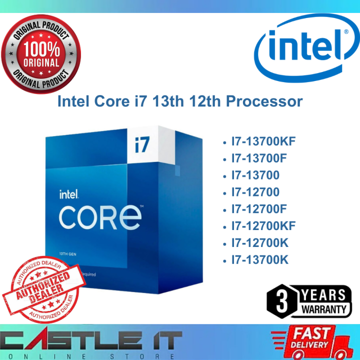 Intel Core i7-12700 / 12700F / 12700K 12th Gen LGA1700 Gaming Processor | Lazada Malaysia