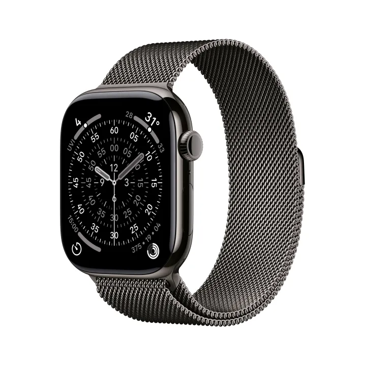 Apple Watch Series 11 GPS + Cellular 46mm Titanium Case with Milanese Loop | Lazada Malaysia
