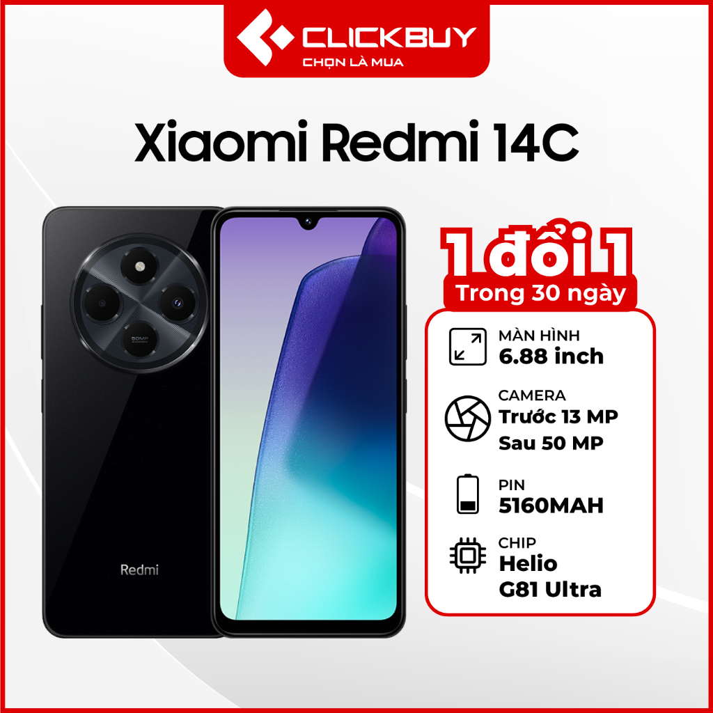 Điện thoại Xiaomi Redmi 14C Chính Hãng | Shopee Việt Nam