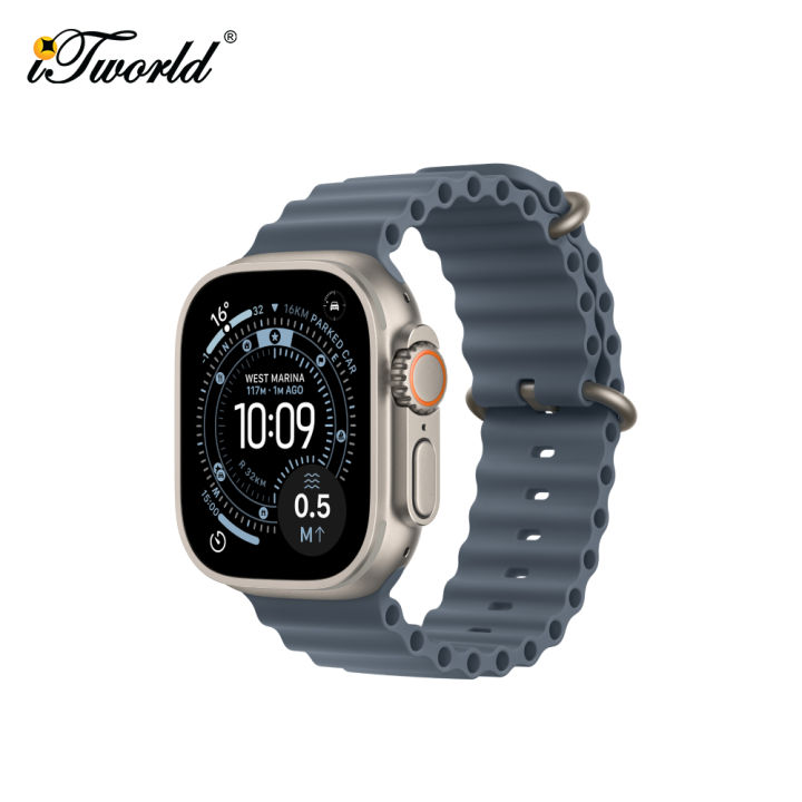 Apple Watch Ultra 3 GPS + Cellular 49mm Titanium Case with Ocean Band | Lazada Malaysia