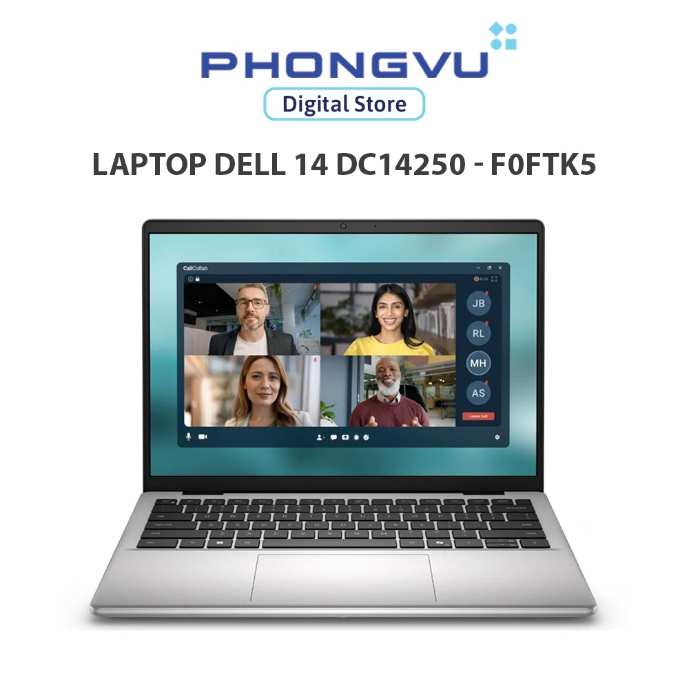Laptop Dell 14 DC14250 - F0FTK5 (Core 5 120U/ 16GB/ 1TB/ Win 11 Home + Office) - Bảo hành 12 tháng | Shopee Việt Nam