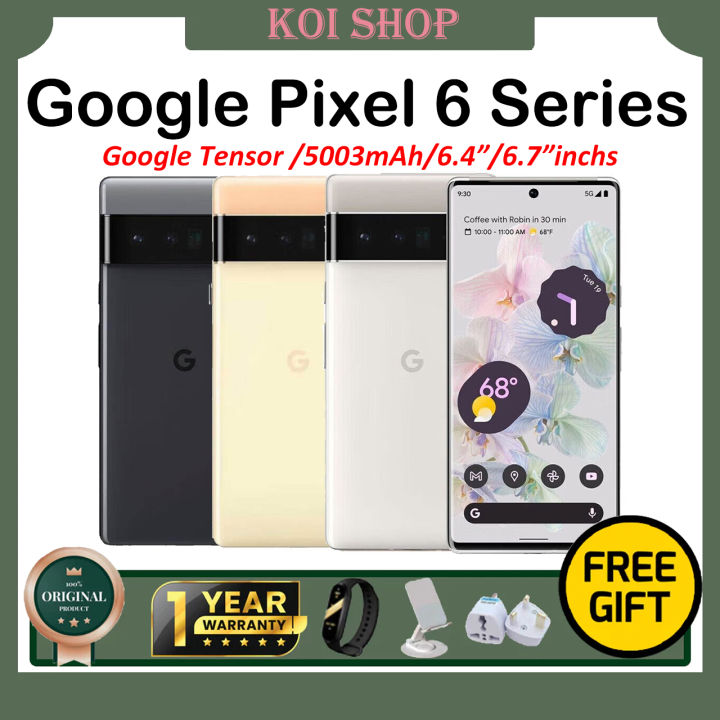 【US version】Google Pixel 6 SmartPhone/Google Pixel 6 Pro/Google Tensor /5003mAh/6.4”/6.7”inches 120Hz LTPO OLED Screen/Google Phone