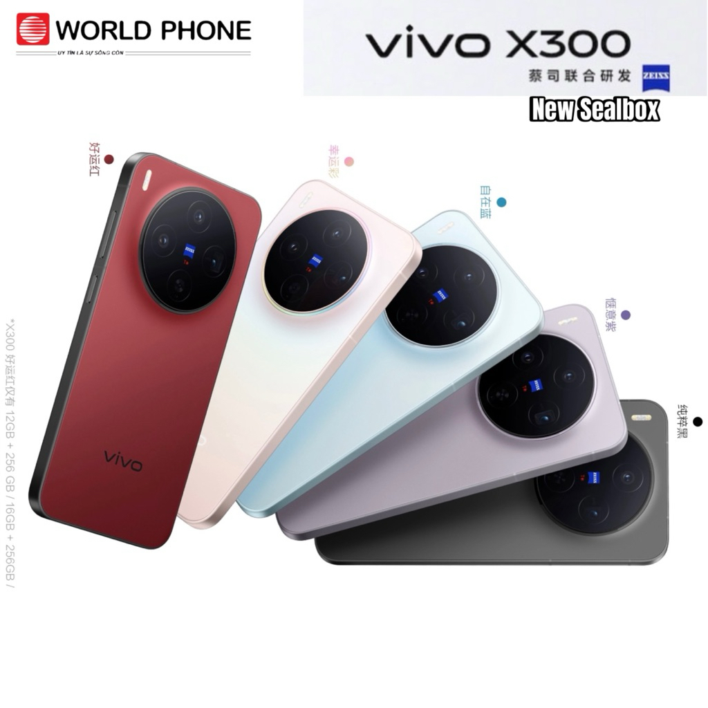 Điện thoại Vivo X300 bản nội địa new 100% sealbox , Flagship toàn diện, nhỏ gọn với camera khủng, nổi bật 2026 | Shopee Việt Nam