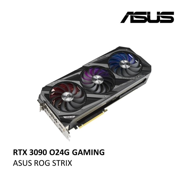 ASUS ROG STRIX RTX 3090 O24G GAMING GRAPHIC CARD | Lazada Malaysia