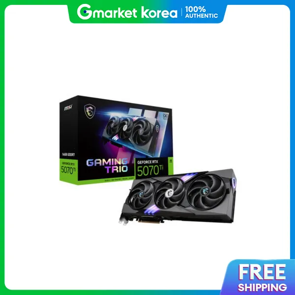 Msi Geforce Rtx 5070 Ti Gaming Trio Oc D7 16Gb Tri-Frozr 4 Ba