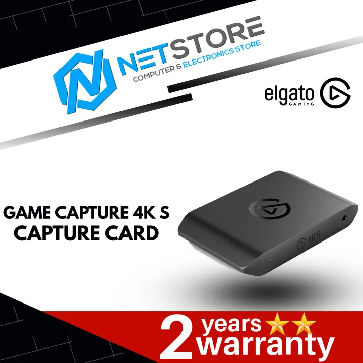 ELGATO GAME CAPTURE 4K S CAPTURE CARD -10GBR9901 | Lazada Malaysia