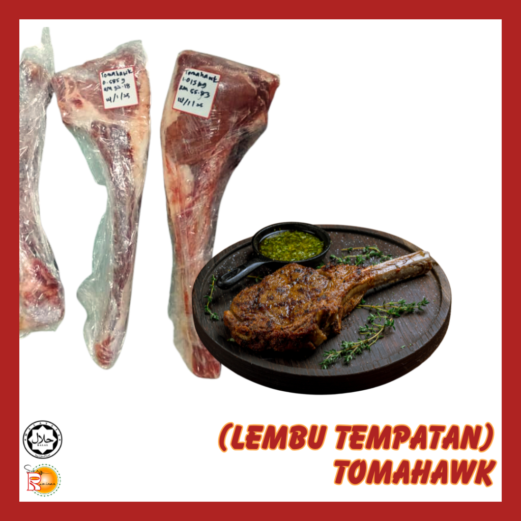 (LEMBU TEMPATAN) Tomahawk per kg | Shopee Malaysia
