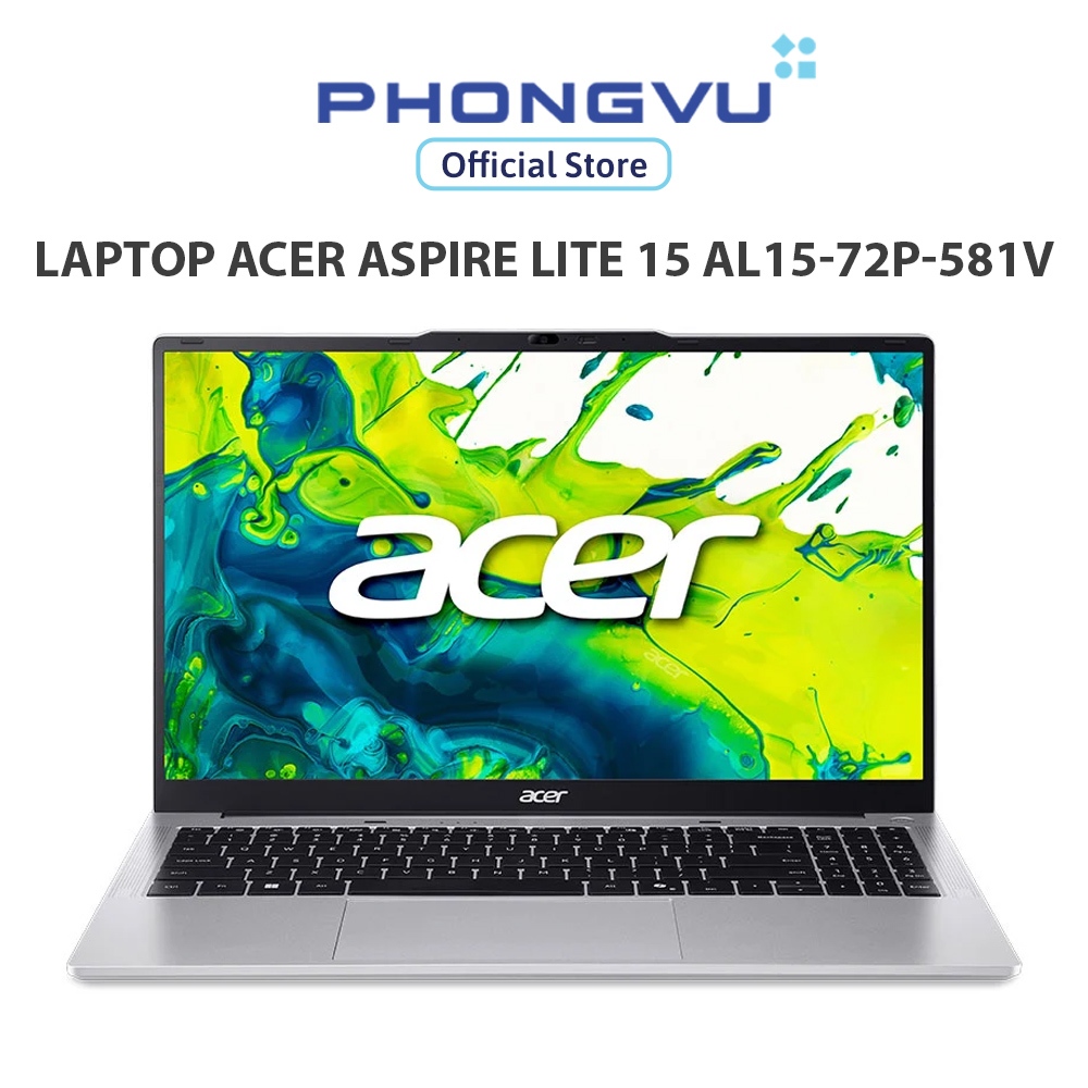 Laptop Acer Aspire Lite 15 AL15-72P-581V (i5-13500H/ Onboard graphics/ 16GB/ 512GB/ Windows 11) - Bảo hành 24 tháng | Shopee Việt Nam